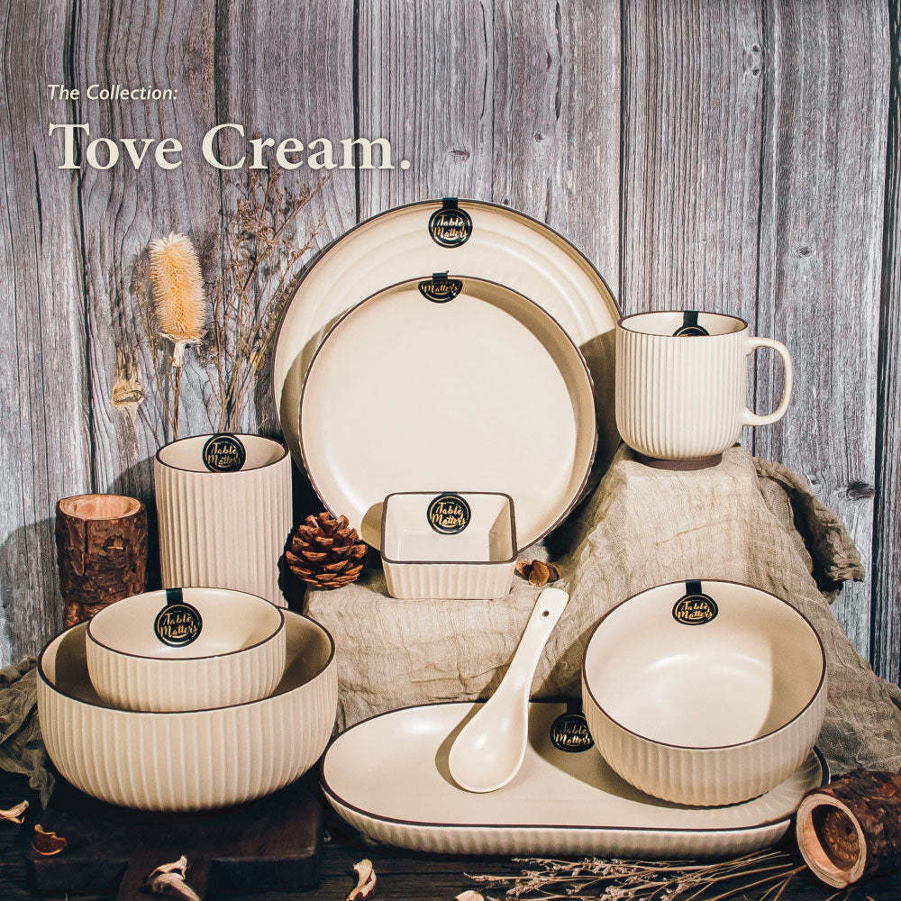 Tove Cream - 7 inch Soup Bowl