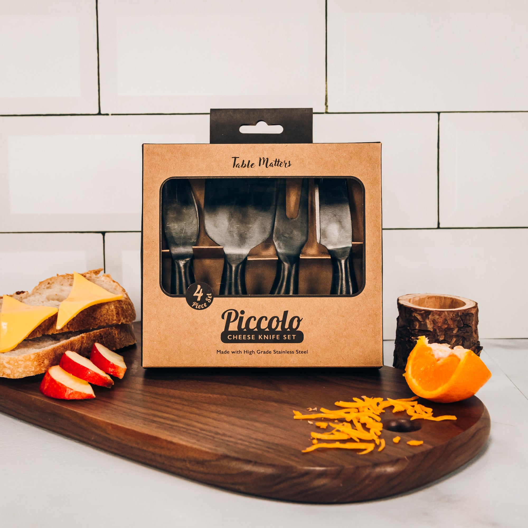 Piccolo - Noir Cheese Knife Box Set