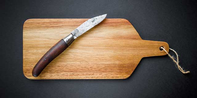 Unlike ceramic knives, metal knives are not high maintenance