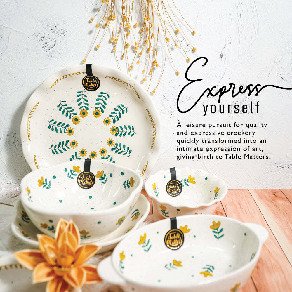 [$21 Deal] Bundle Deal - Wildflowers Tableware - Set of 3