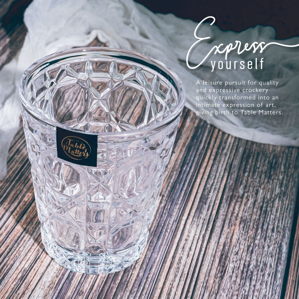 TAIKYU Rhombus Whiskey Glass - 310ml