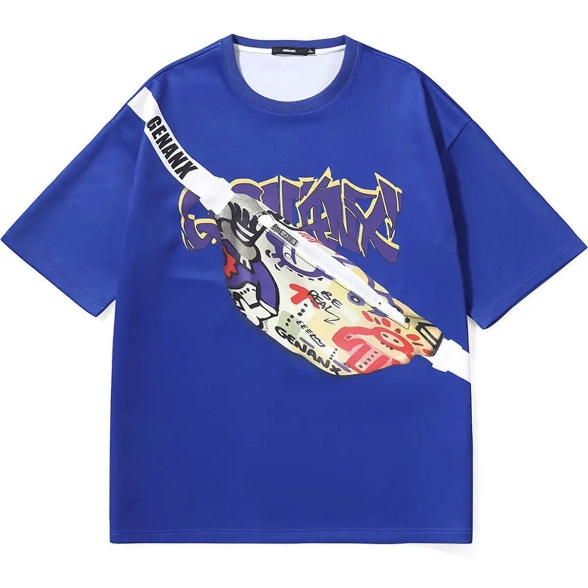 ポケット付きファッショTシャツ
