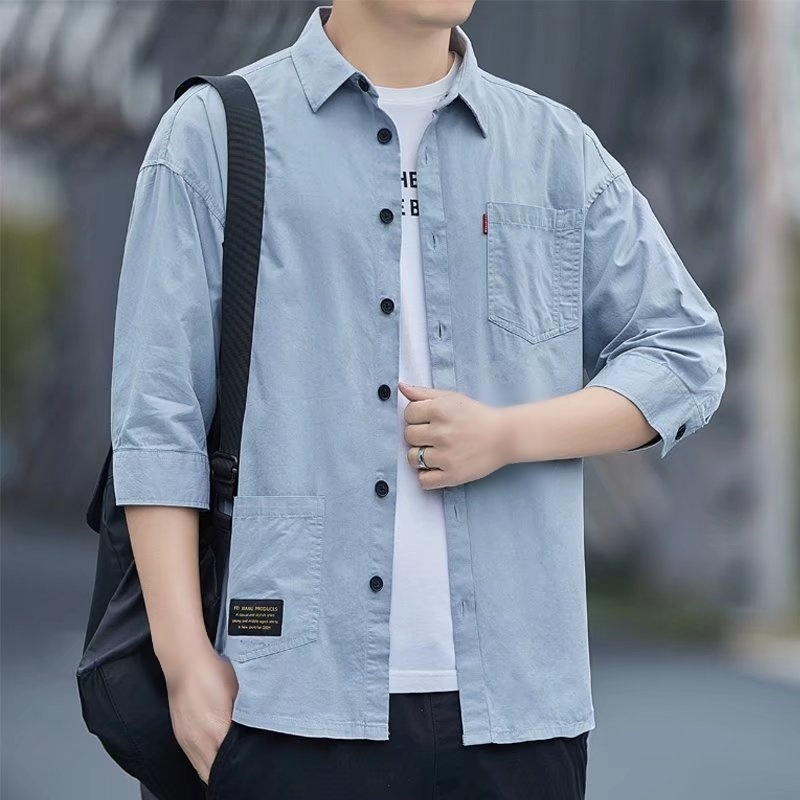 7分袖シャツ
