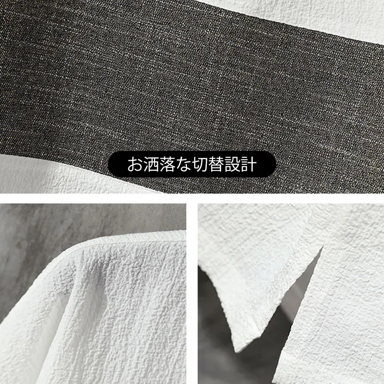 綿麻tシャツ