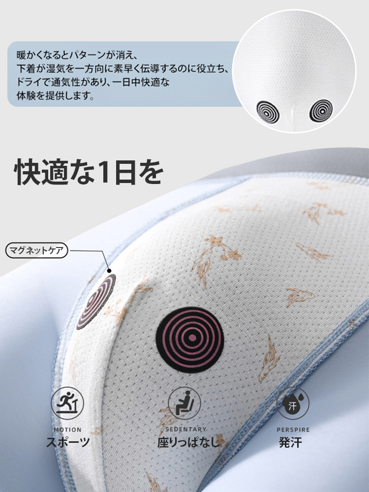 マグネット抗菌メンズブリーフ