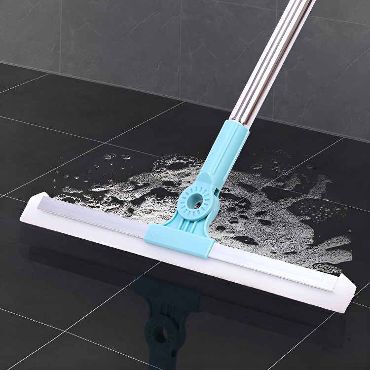[Strength factory production] Soft silicone wet and dry no dead angle floor squeegee broom