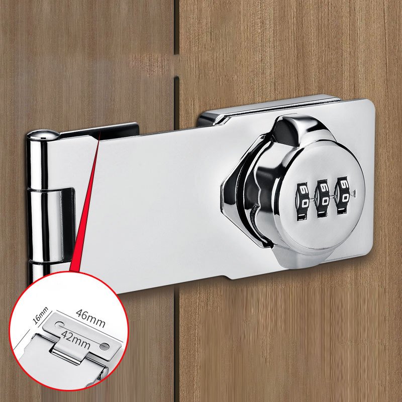 قفل الثلاجة بدون حفر قفل الخزانة قفل الدرج قفل الخزانة المزدوجة قفل الملف الحديدي قفل الأثاث