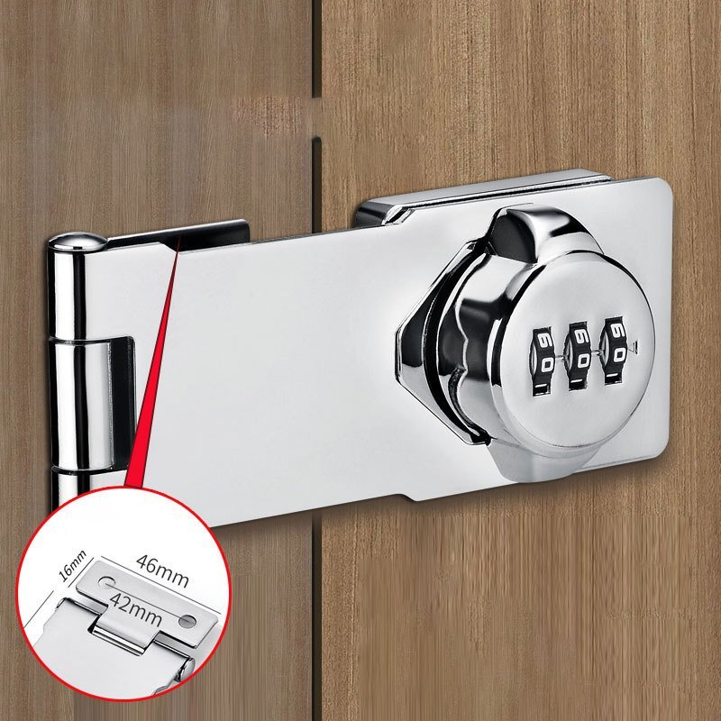 قفل الثلاجة بدون حفر قفل الخزانة قفل الدرج قفل الخزانة المزدوجة قفل الملف الحديدي قفل الأثاث