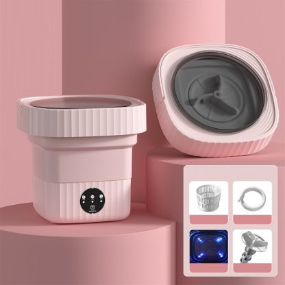 آلة غسيل الجوارب المصغرة والمحمولة  جهاز صغير للتخلص من الملابس الداخلية والجوارب