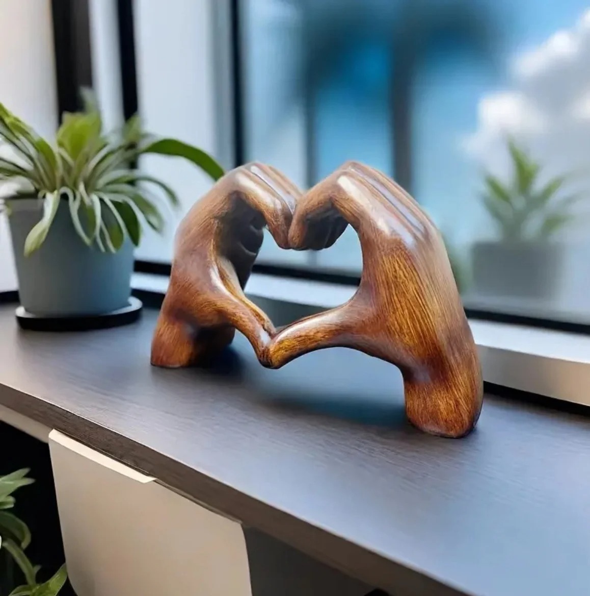 🔥Mother's Day Hot Sale-Heart Resin Statue