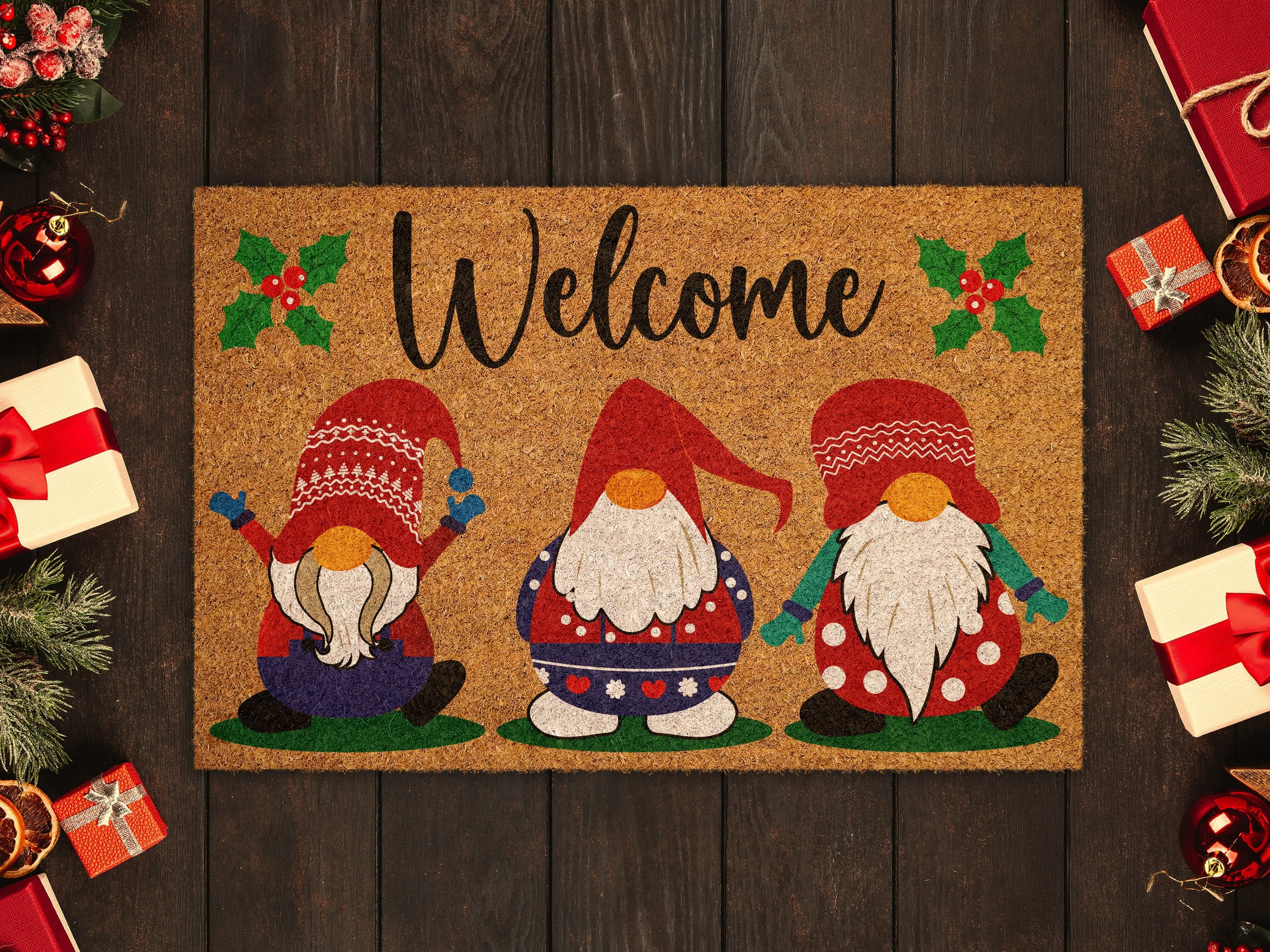 Christmas Door Mat