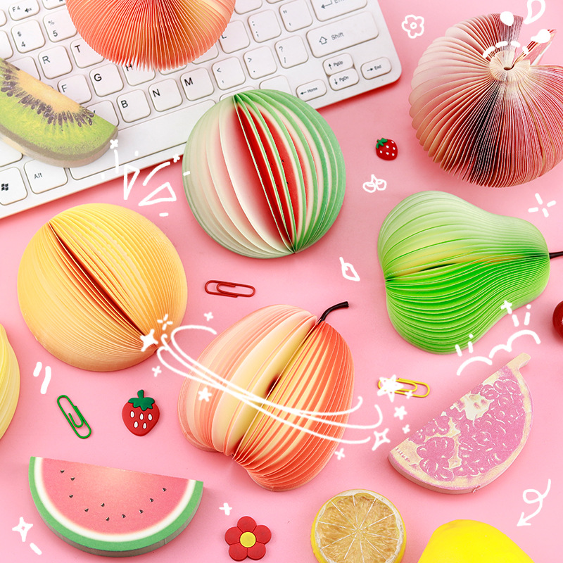 Creative DIY Vegetable And Fruit Sticky Notes