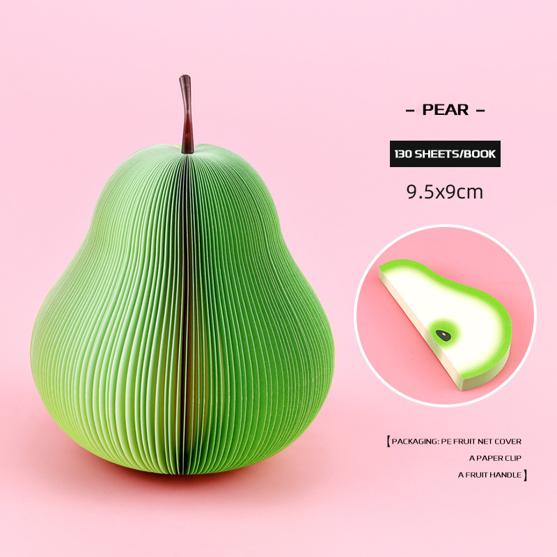 🍎Creative DIY Vegetable And Fruit Sticky Notes✨