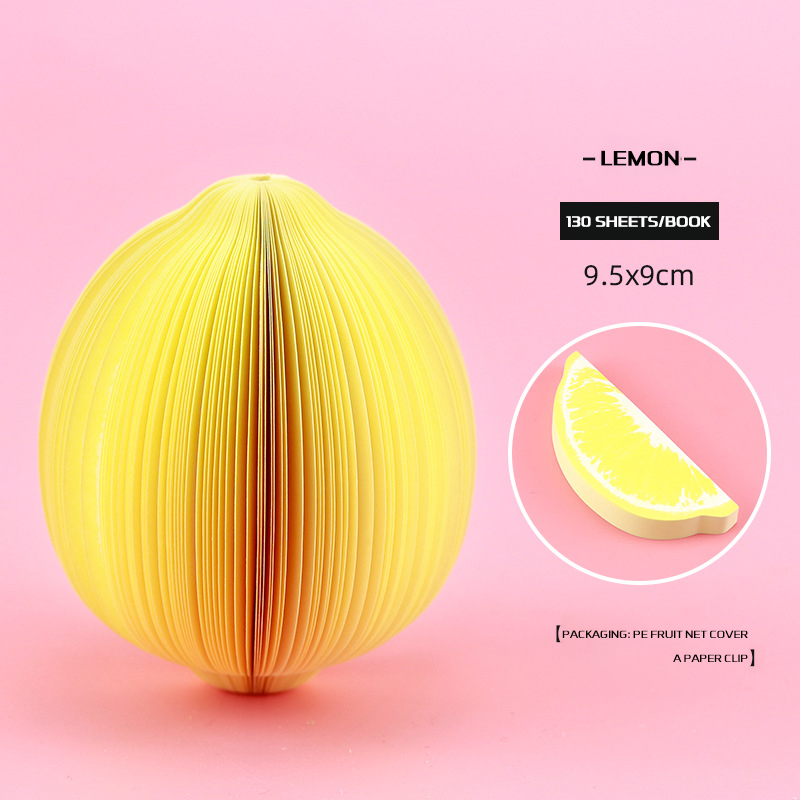 🍎Creative DIY Vegetable And Fruit Sticky Notes✨