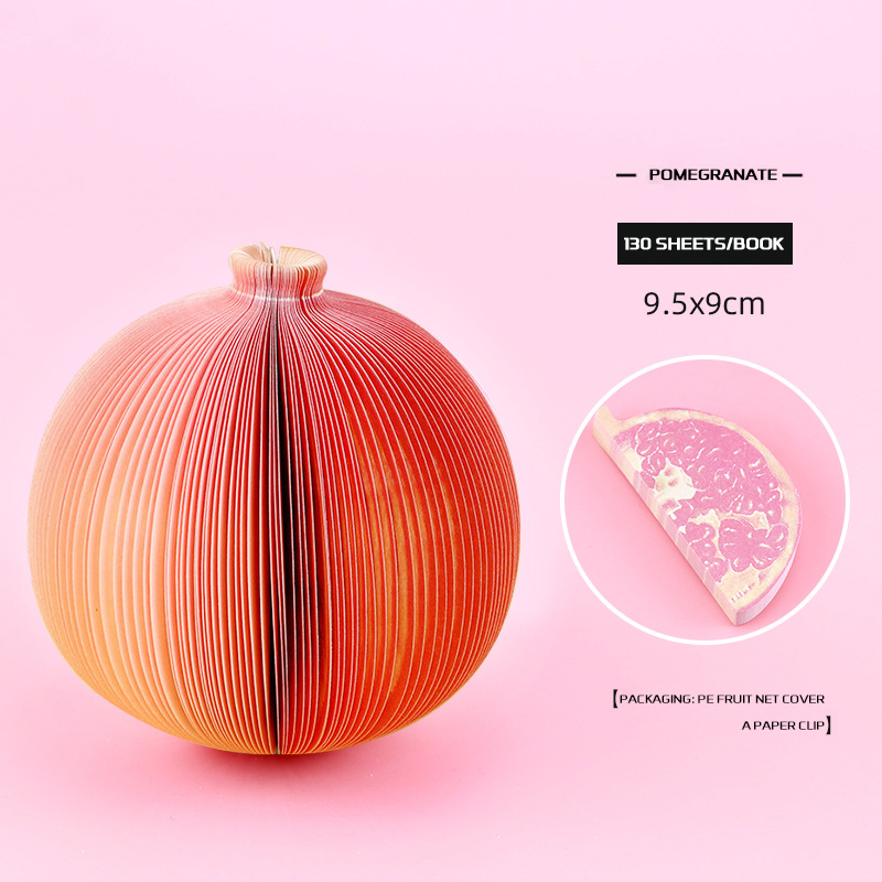 🍎Creative DIY Vegetable And Fruit Sticky Notes✨