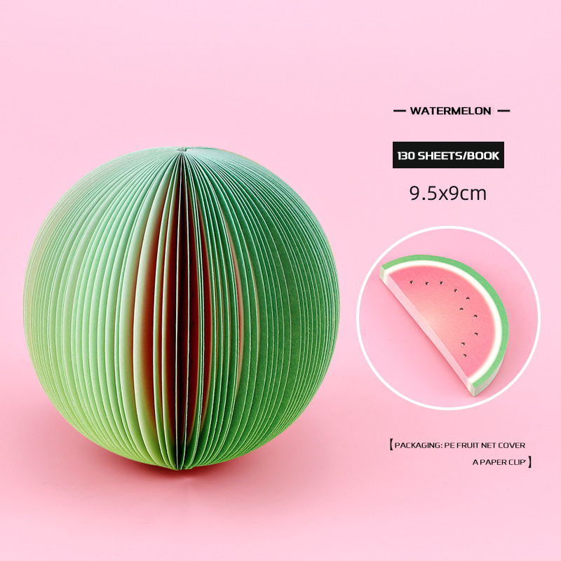 🍎Creative DIY Vegetable And Fruit Sticky Notes✨