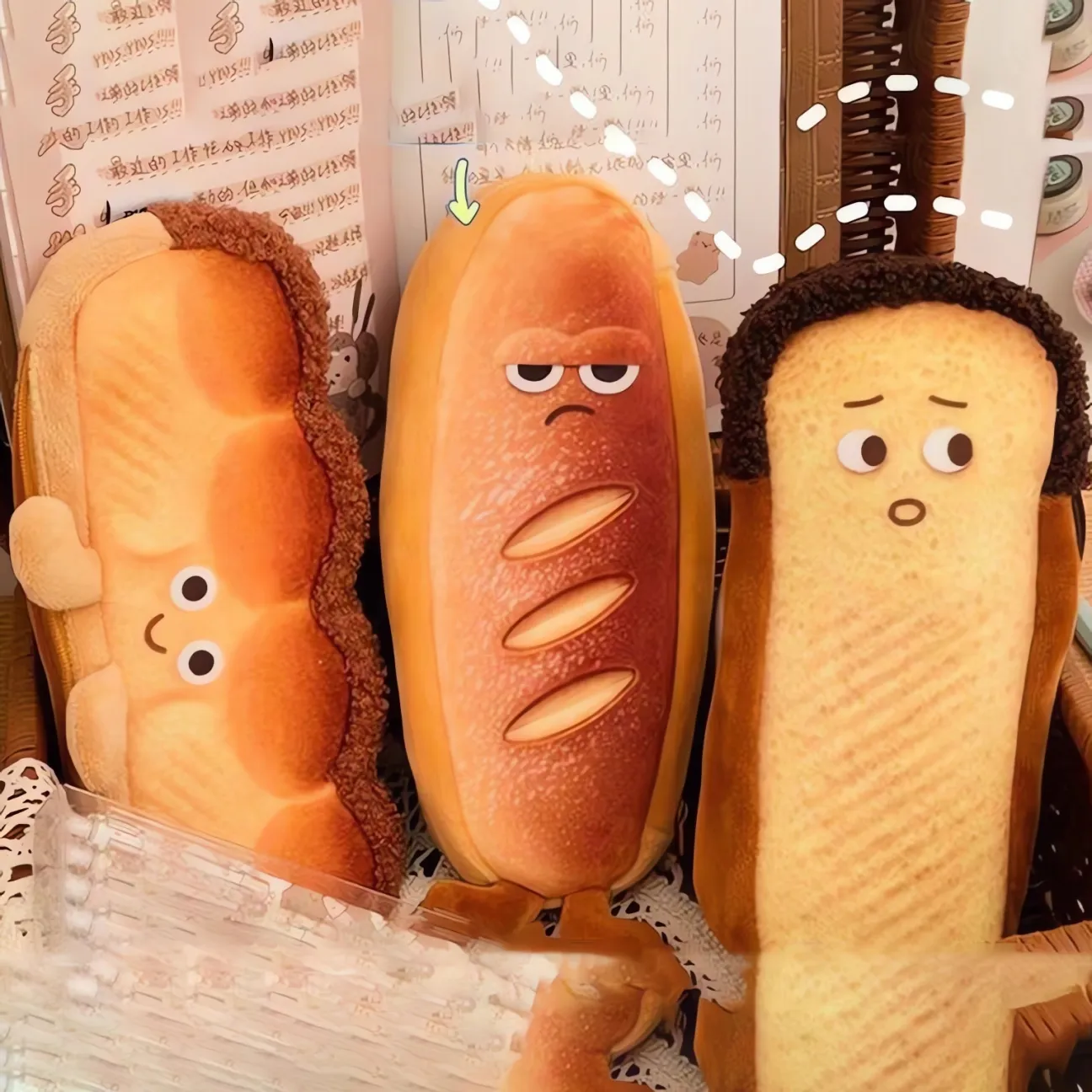 🏫Cute Back to School Gifts❤️-Large Capacity 3D Embosses Food Pen Pouch✨