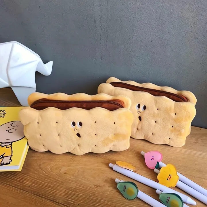 🏫Cute Back to School Gifts❤️-Large Capacity 3D Embosses Food Pen Pouch✨