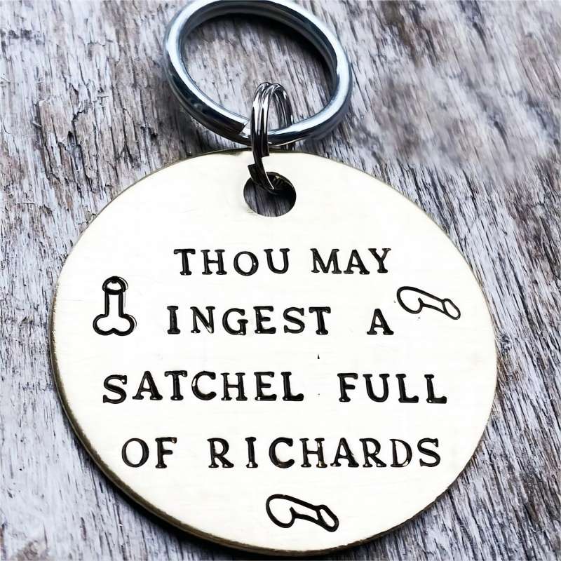 💖Funny Engraved Keychain-A Special Gift For Your Love