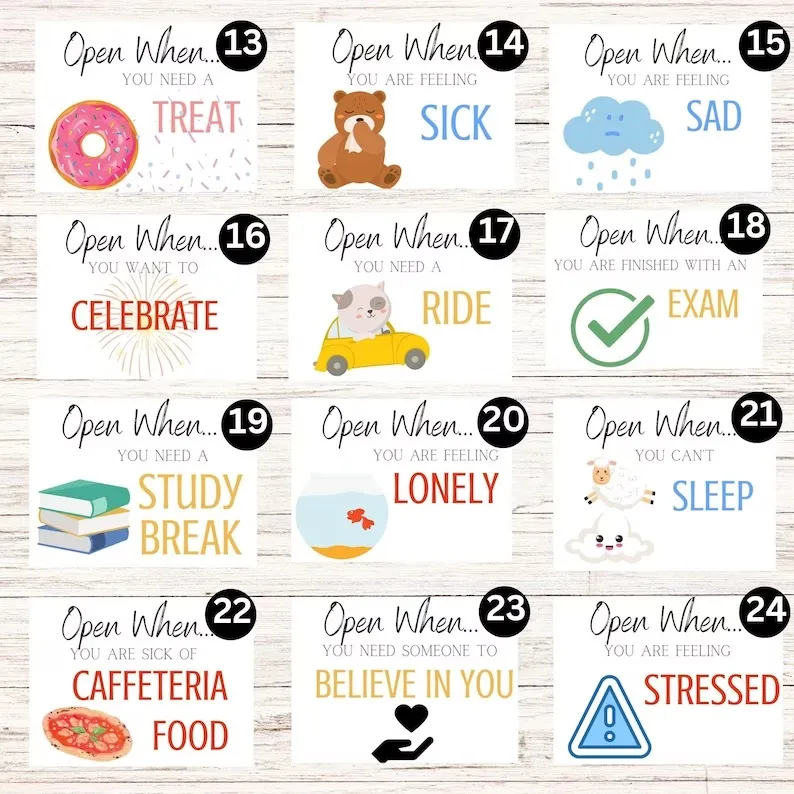 Open When Envelopes🎁