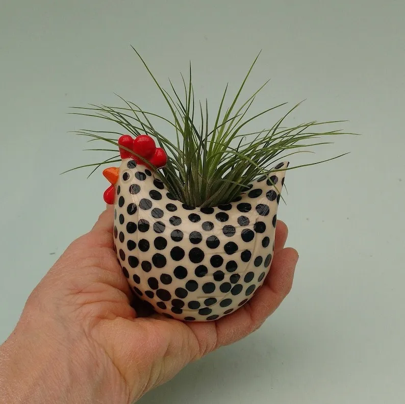 🐓Chicken flowerpot ornament
