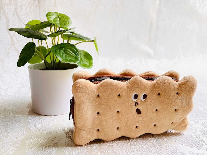 🏫Cute Back to School Gifts❤️-Large Capacity 3D Embosses Food Pen Pouch✨