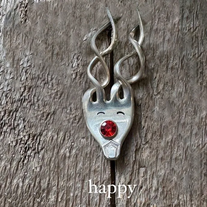🍴Funny Fork Reindeer Ornament🦌