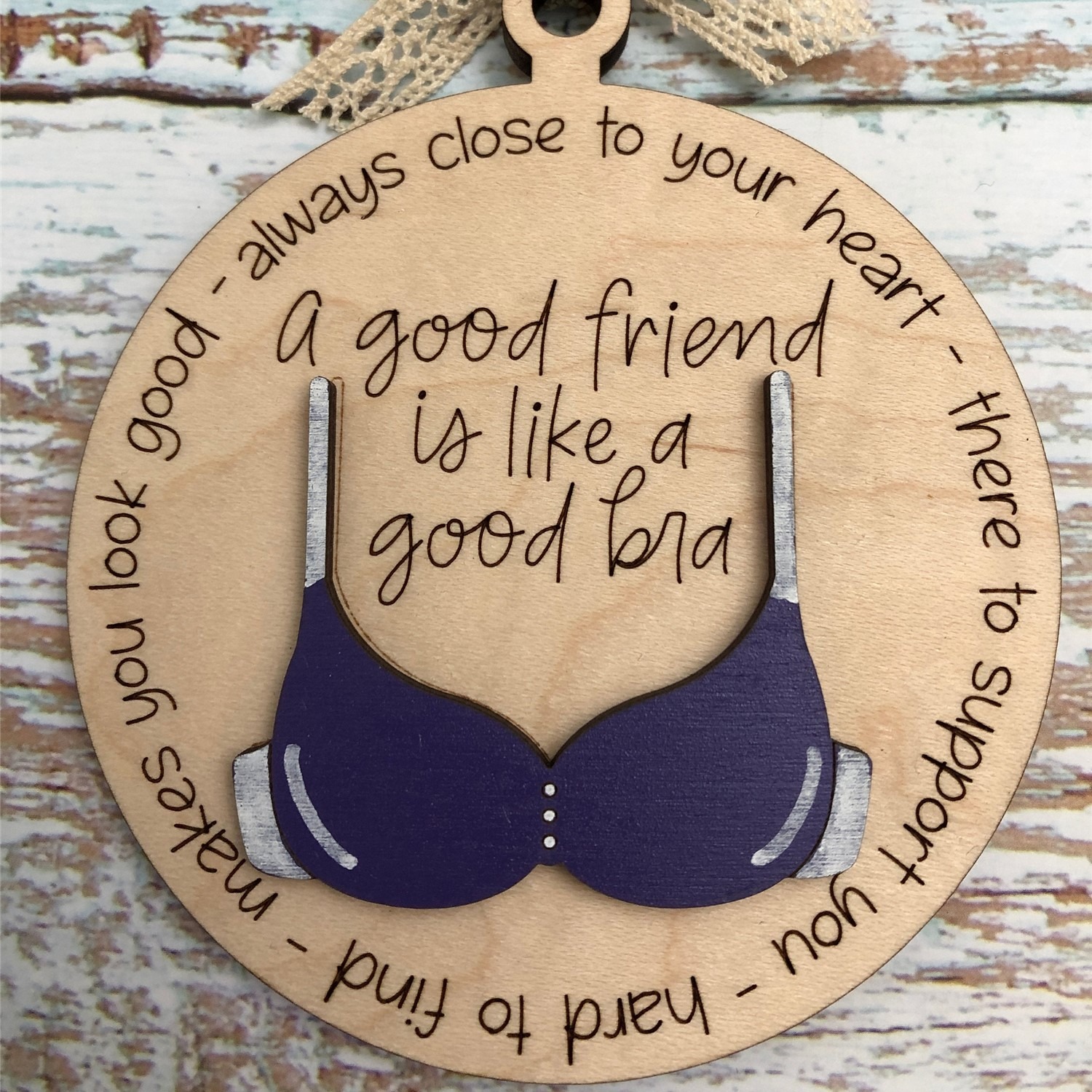 👭Friendship Bra Ornament💃