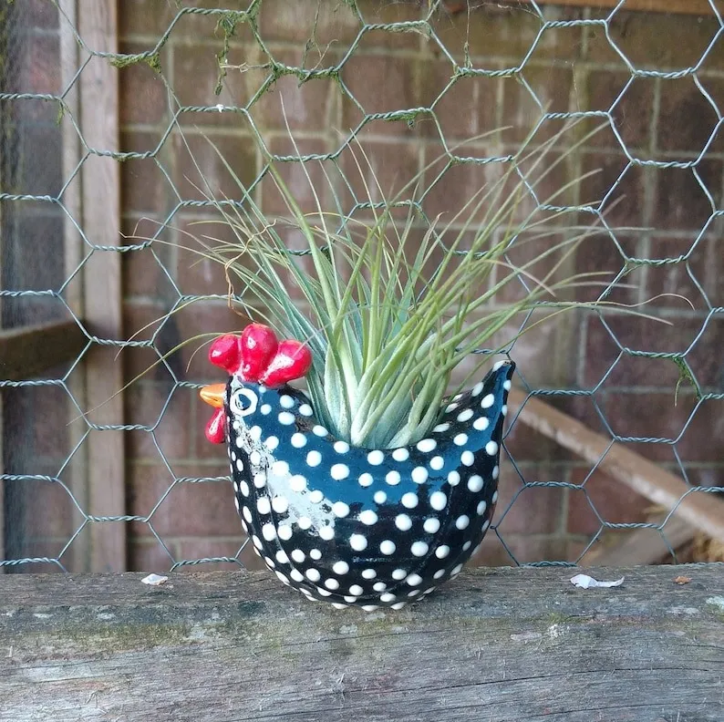 🐓Chicken flowerpot ornament