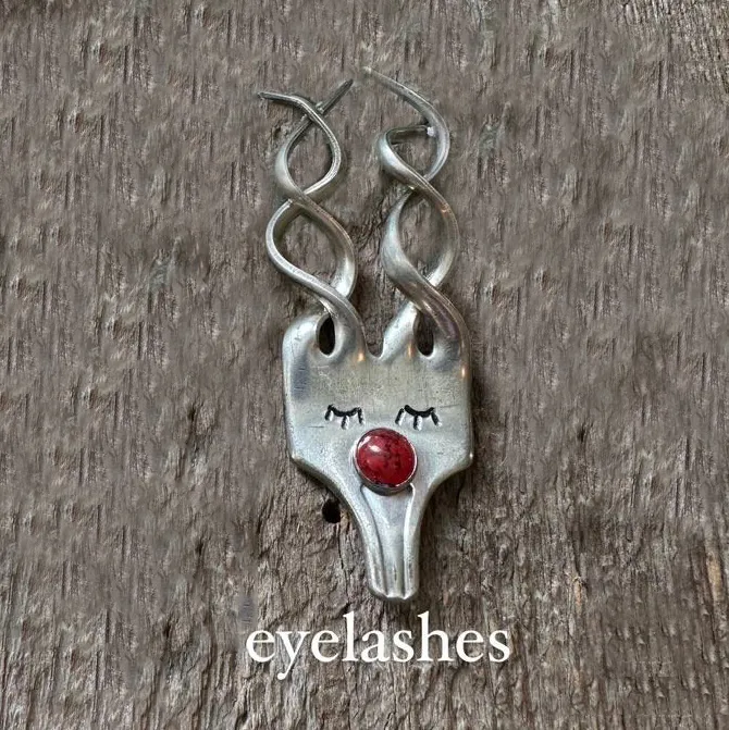 🍴Funny Fork Reindeer Ornament🦌