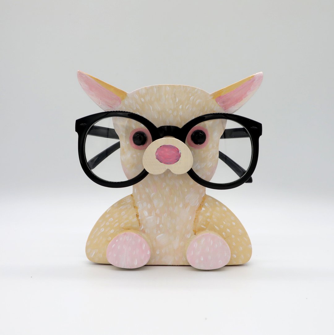 【Christmas Hot Sale】Wooden Animal Glasses Stand