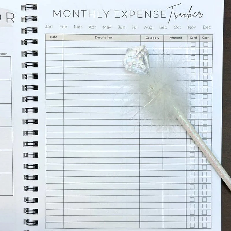 📒Undated 12 Month Budget Planner | Budget Notebook