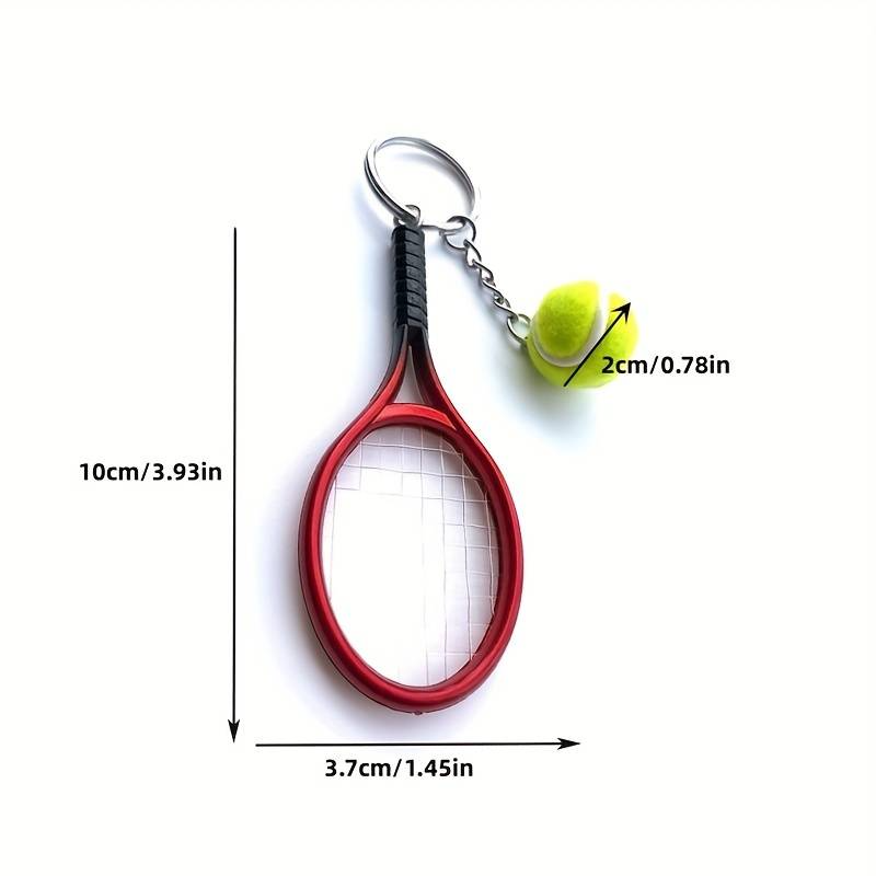🎾Mini Tennis Racket Keychain