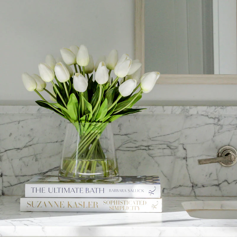 Outdoor Artificial Tulip Flowers - 1 Bundle Of 7 PCS