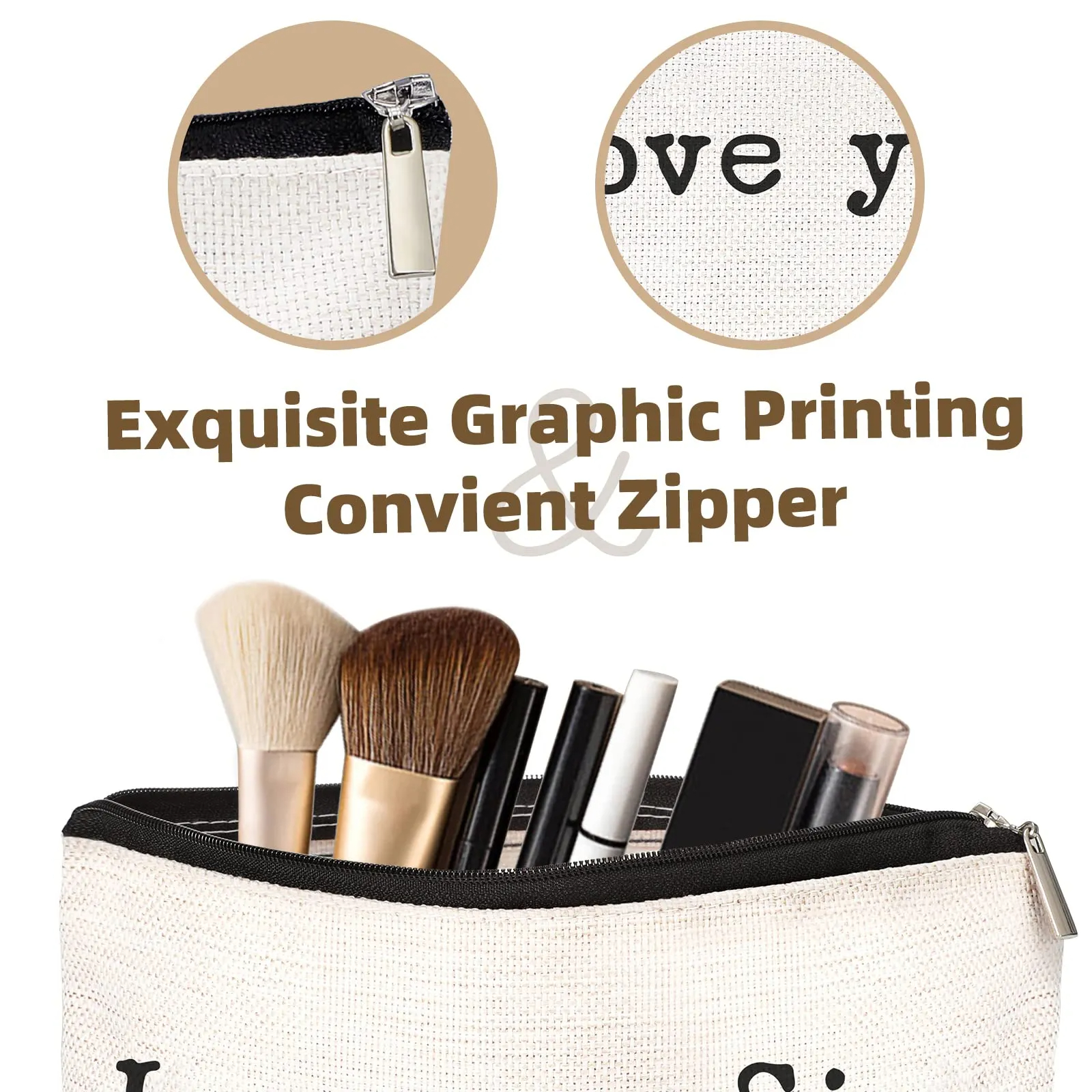 💖Love you Little Sis-Toiletry Bag