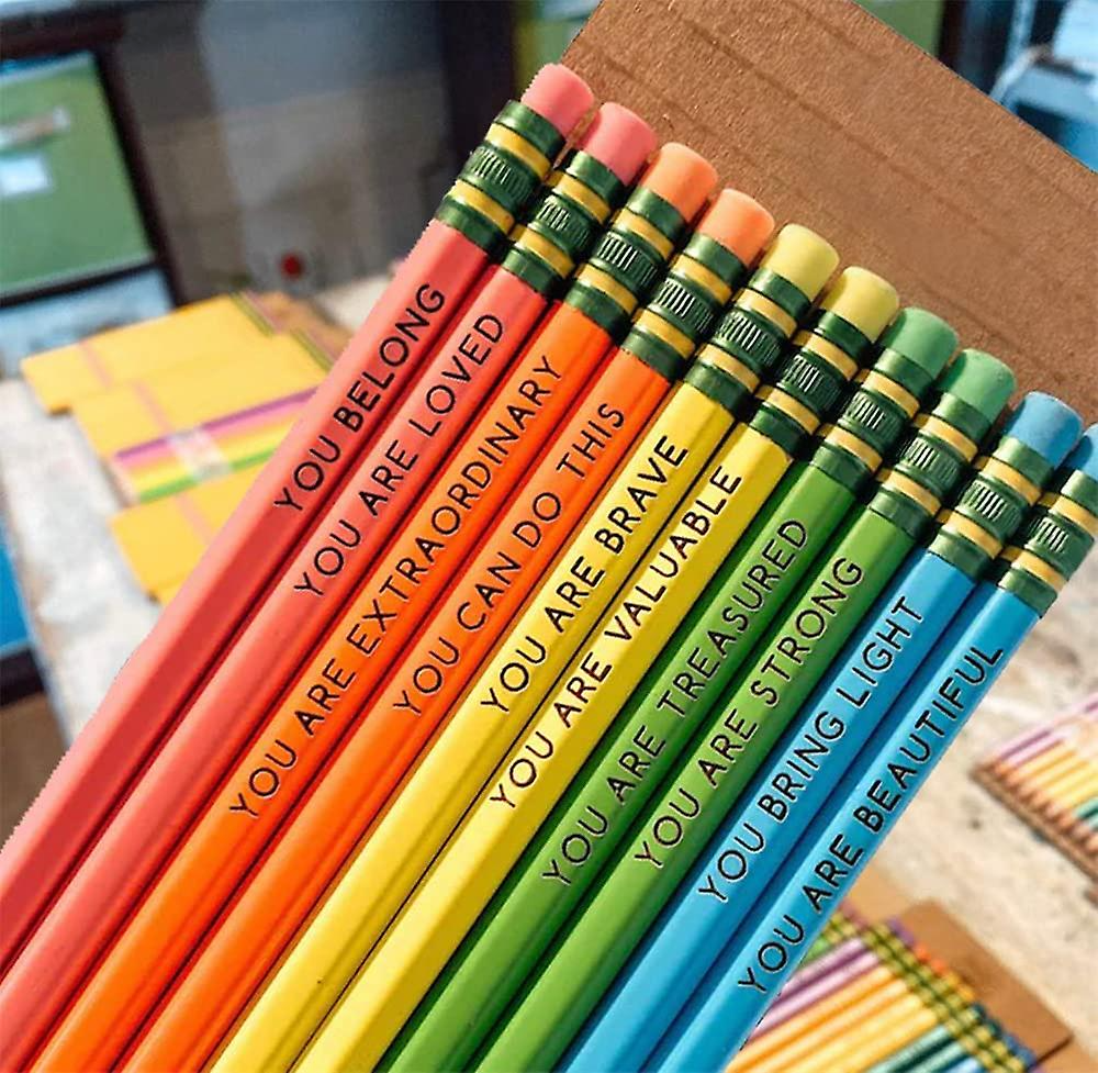 🌟Affirmation Pencil Set✏️（10Pcs）
