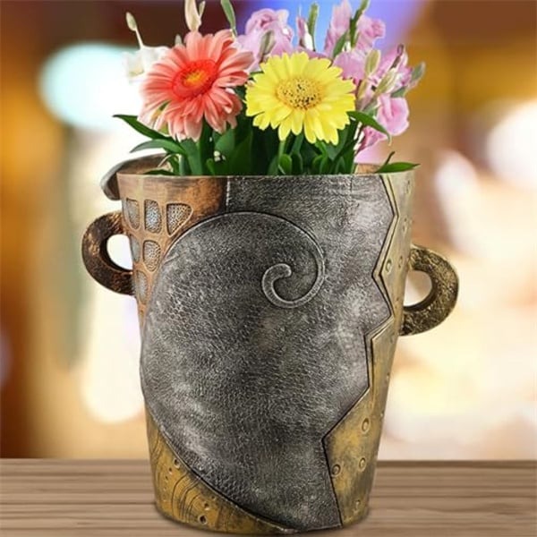 💐Handmade Brutalist Abstract Beauty Face Flower Pot