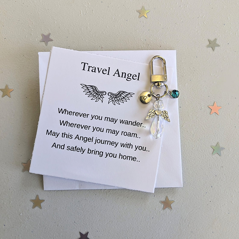 Keep Safe Traveling keychain 