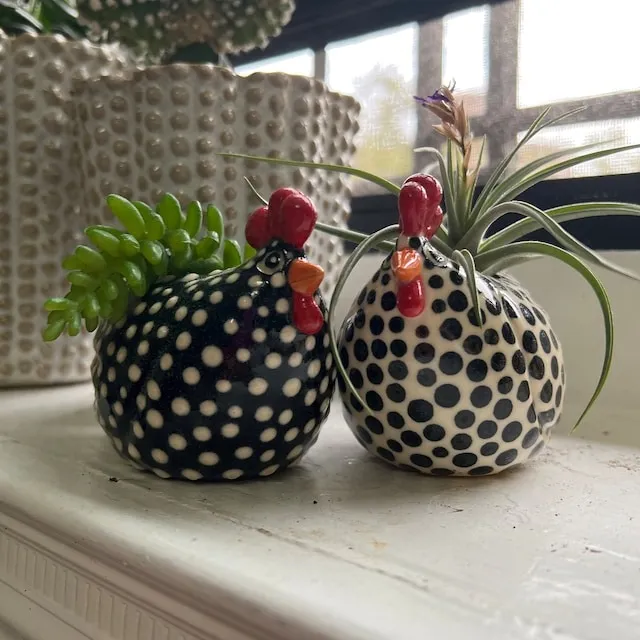 🐓Chicken flowerpot ornament