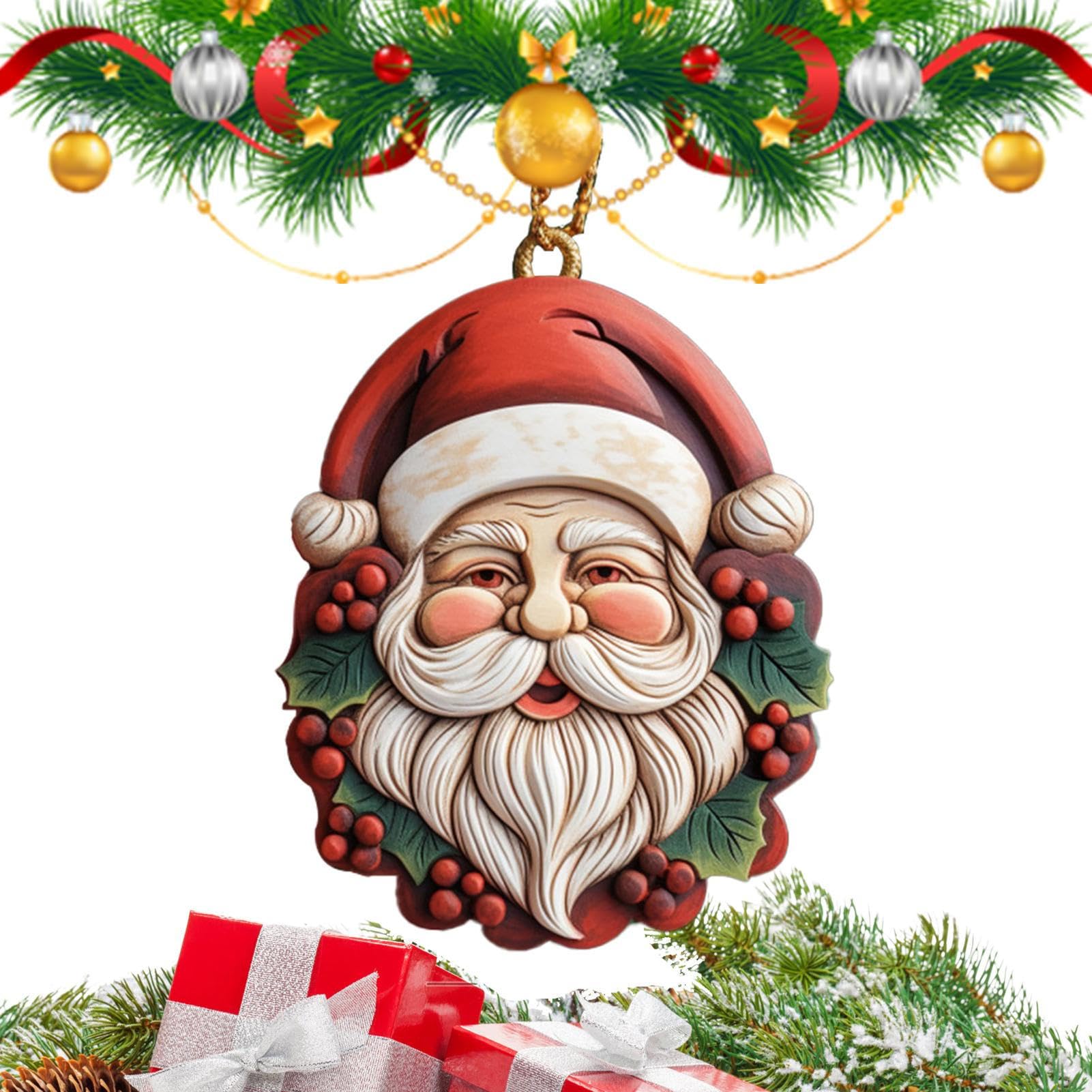 ✨Vintage Santa Pendant🎅