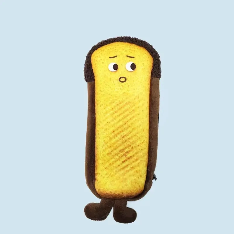 🏫Cute Back to School Gifts❤️-Large Capacity 3D Embosses Food Pen Pouch✨