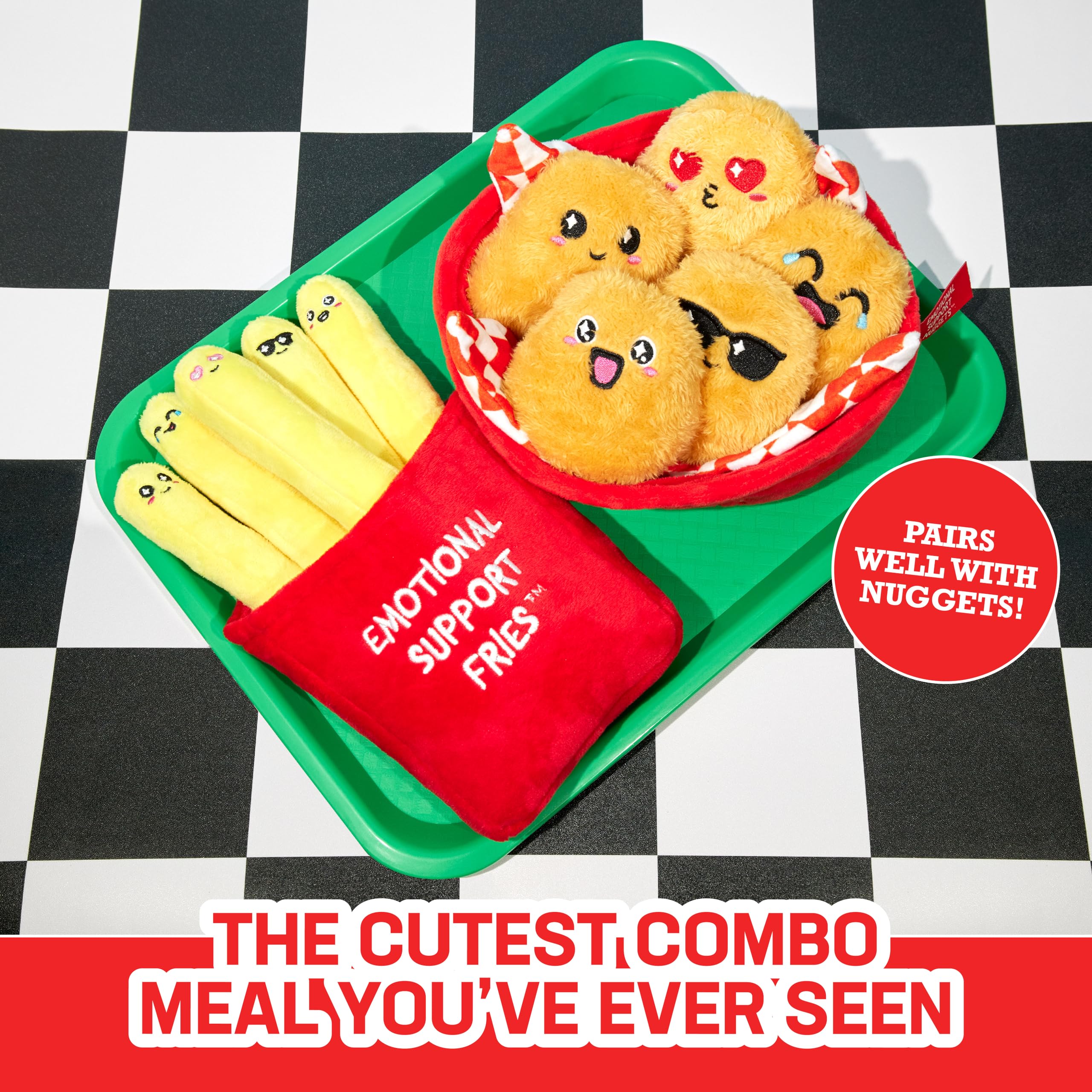 EMOTIONAL SUPPORT FRIES - PLUSH TOY