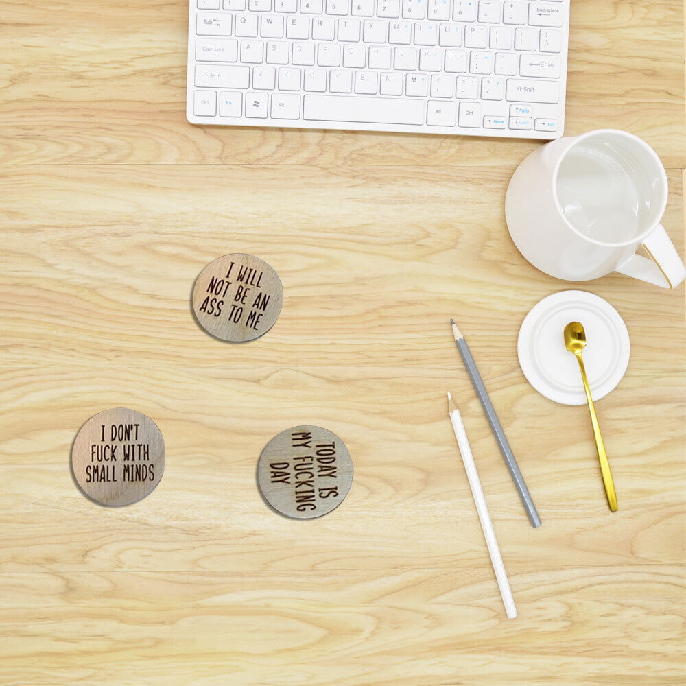 Mini Sweary Affirmation Discs