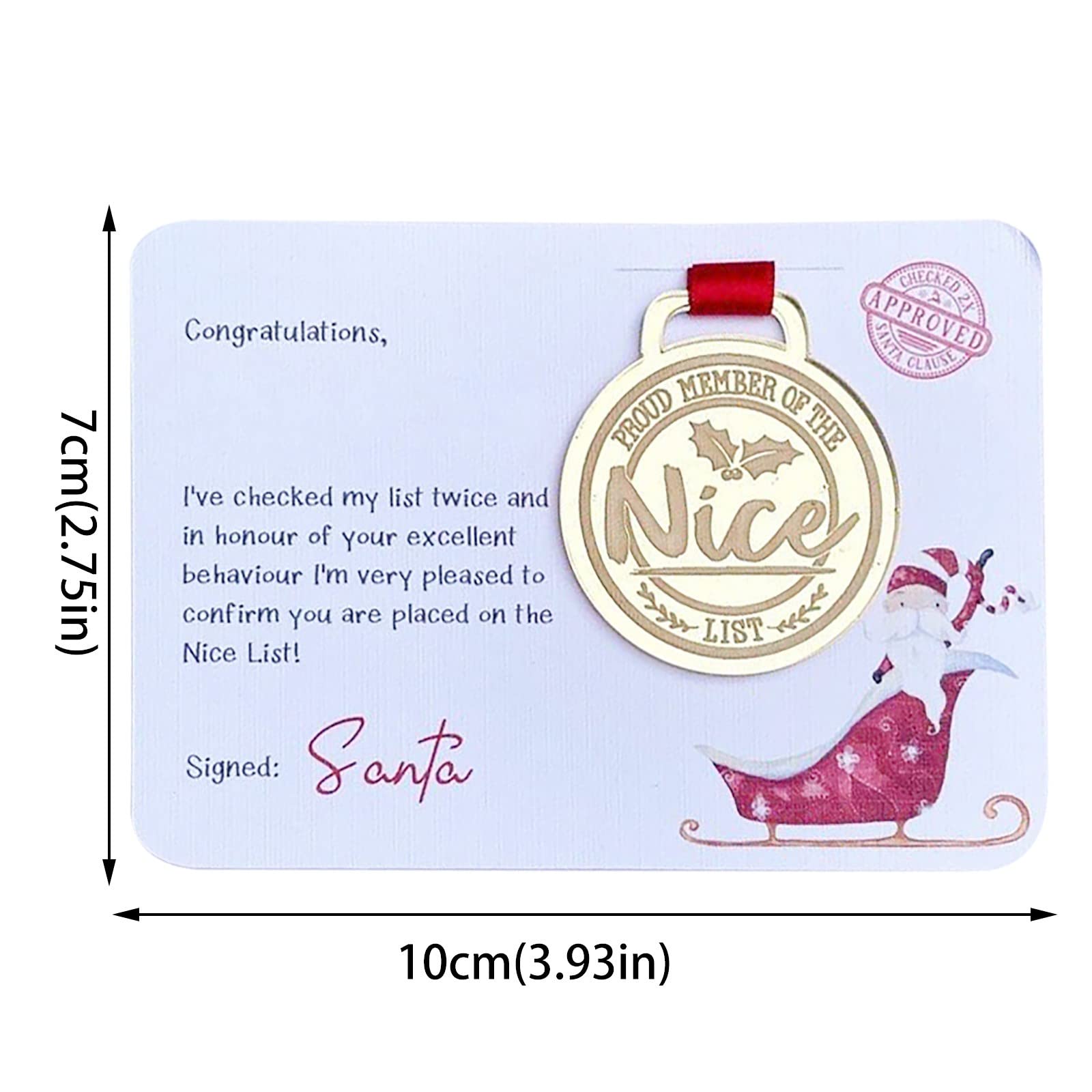 ✨Christmas Creative Badge Greeting Card🎄