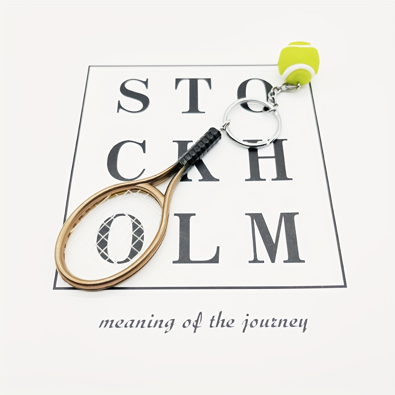 🎾Mini Tennis Racket Keychain