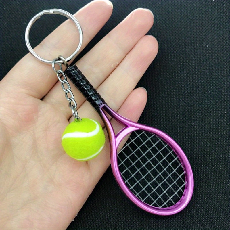 🎾Mini Tennis Racket Keychain