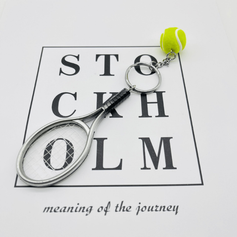 🎾Mini Tennis Racket Keychain