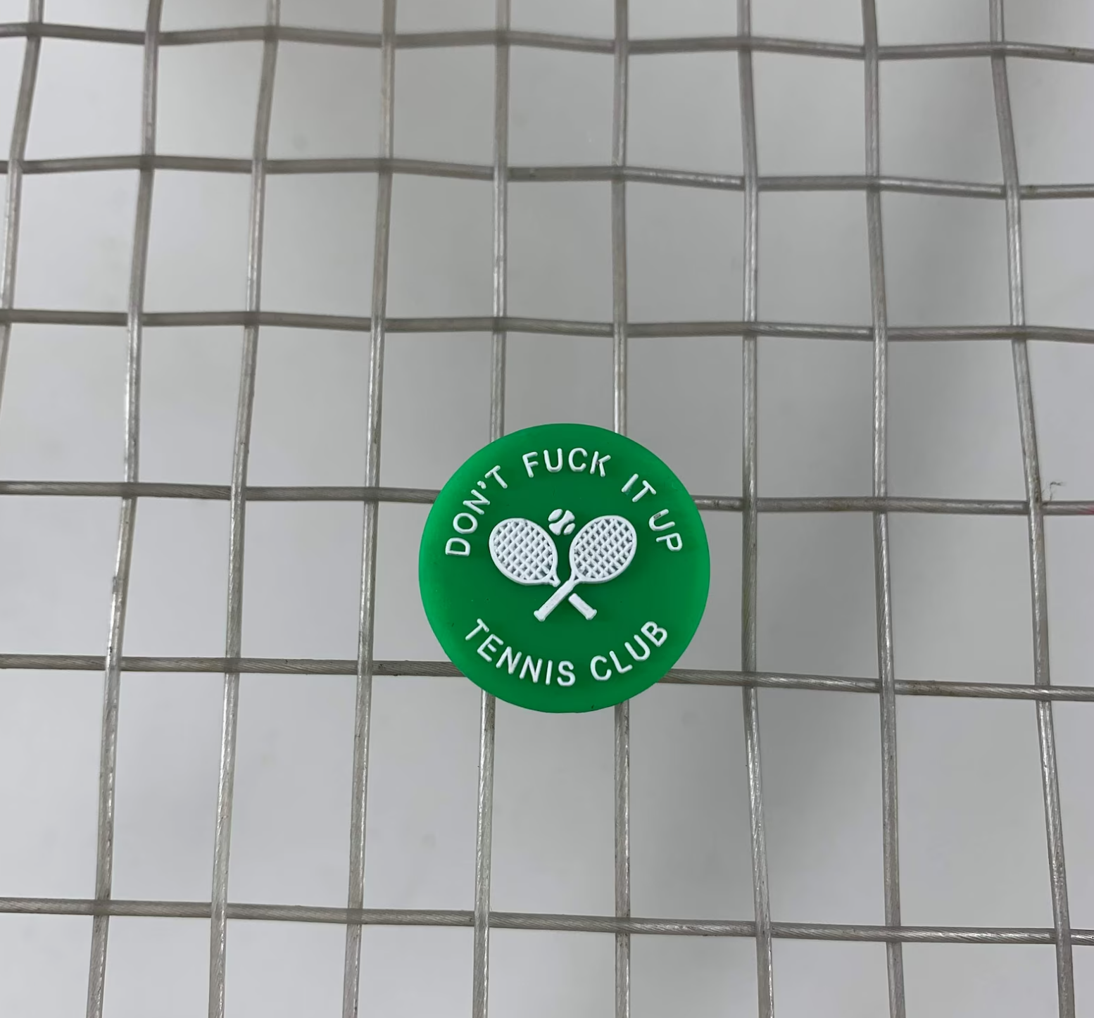 Tennis damper, spicy/aggressive reminder