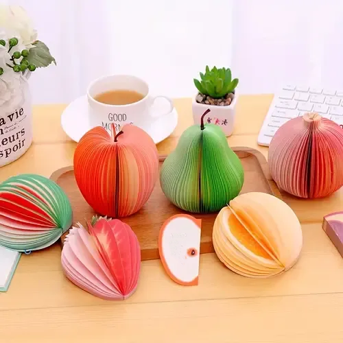 Creative DIY Vegetable And Fruit Sticky Notes