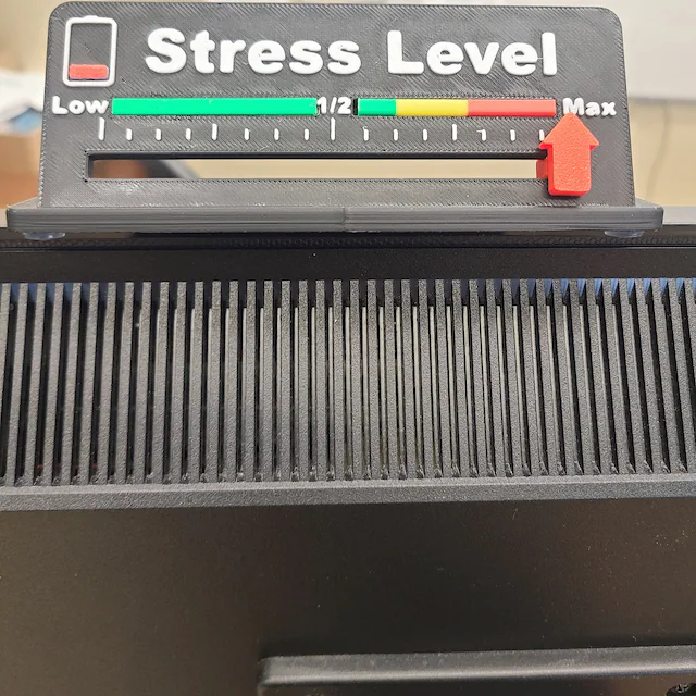 Social Battery Desktop Indicator